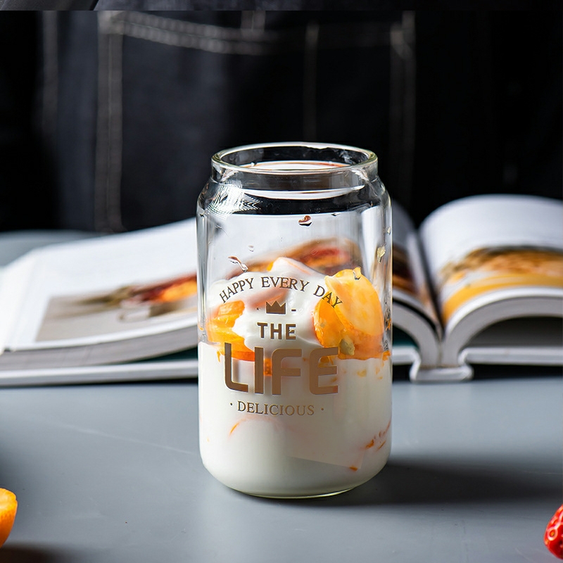 601568417 Can Shape Milk Tea Juice Water Mug with Straw - Image 1