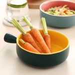 Solid Color Breakfast Salad Milk Bowl - Image 7