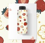 Sweet Strawberry Rain & Sun Dual Use Umbrella - Image 5