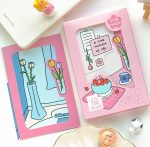 Happy Life Pink Cute Postcard