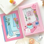 Happy Life Pink Cute Postcard
