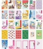 Happy Life Pink Cute Postcard - Image 2