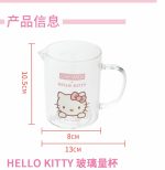 Hello Kitty thickened high temperature resistant scale glass measuring cup - Image 8