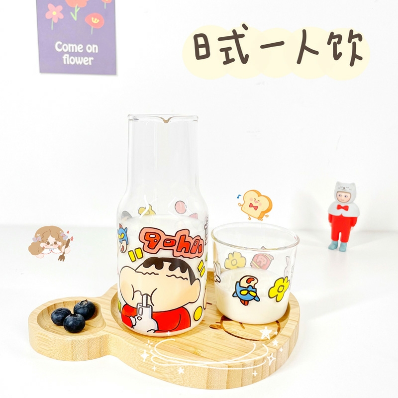 1199099318 Snoopy ShinChan Japanese Style one person Cup Bottle - Image 1