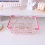 Pink Mini Shopping Cart Trolley Basket - Image 5