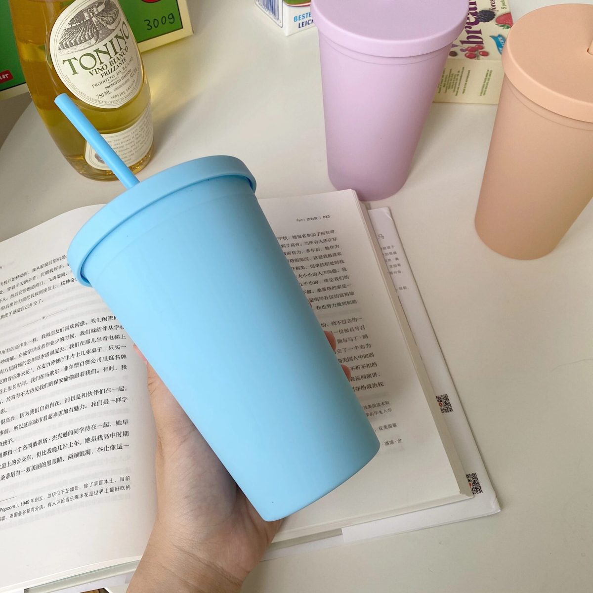 Macaron Color Series Cute Water Cup - Image 8