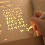 Acrylic Memo Board Lights Up - Image 3