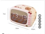 TV Clock With Bluetooth Speaker - Image 8
