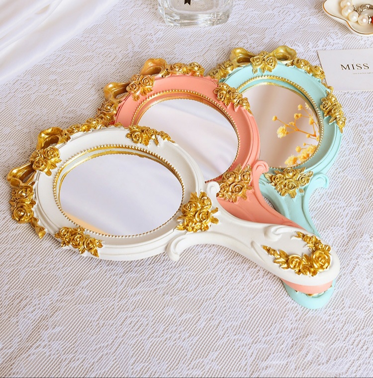 20210812_105925 Retro European Princess Mirror - Image 1