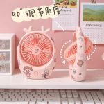 Kawaii Mini Portable Summer Desk Fan - Image 2