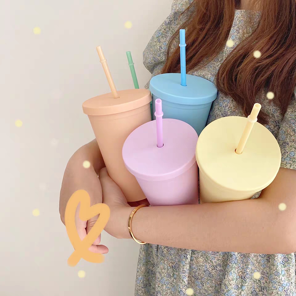 961663121 Macaron Color Series Cute Water Cup - Image 1