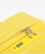 Pastel Solid Color Trolley Suitcase - Image 5