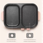 Bear Korean electric grill pan hot pot barbecue all-in-one machine multi-function frying and cooking dual-purpose - Image 12