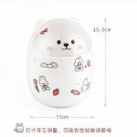 Bear Trash Box Storage with Lid - Image 8