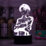 Attack On Titan AOT Manga Levi Eren Mikasa 3d Stand Night Light