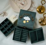 Retro flannel jewelry storage box - Image 10