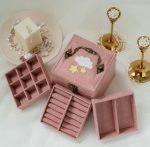 Retro flannel jewelry storage box - Image 9