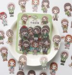 40pcs Cute Character Japanese Girl emoji Stickers - Image 11