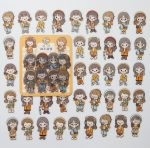 40pcs Cute Character Japanese Girl emoji Stickers - Image 10