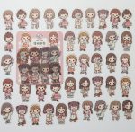 40pcs Cute Character Japanese Girl emoji Stickers - Image 5