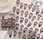 40pcs Cute Character Japanese Girl emoji Stickers