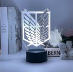 Attack On Titan AOT Manga Levi Eren Mikasa 3d Stand Night Light - Image 2