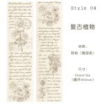 Retro European Handwriting Journal Deco Paper Tape - Image 9