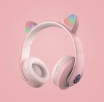 Cute Cat Ear Light Flashing Bluetooth 5.0 Headphone