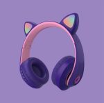Cute Cat Ear Light Flashing Bluetooth 5.0 Headphone - Image 10