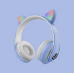 Cute Cat Ear Light Flashing Bluetooth 5.0 Headphone - Image 11