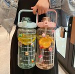 2000ml Cute Large Capacity Water Cup - Image 14