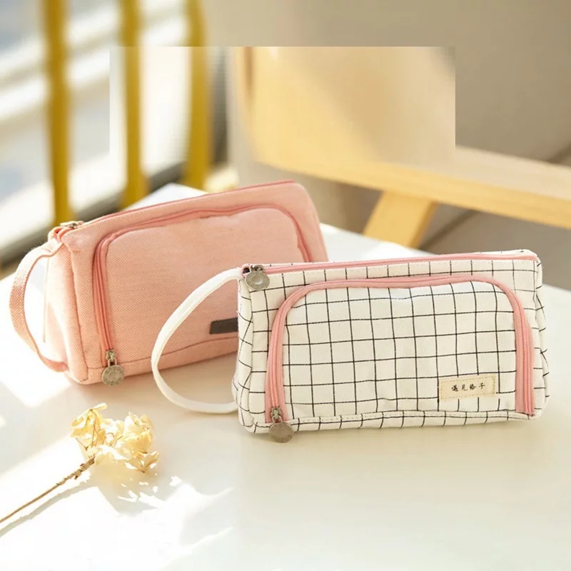 446974280-177374396 Large Capacity Pencil Case Stationery Supplies Pouch - Image 1