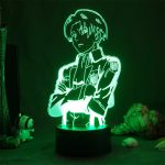 Attack On Titan AOT Manga Levi Eren Mikasa 3d Stand Night Light - Image 7