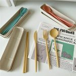 Spoon Fork Knife Chopstick Portable Cutlery Set - Image 10