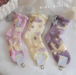 Kawaii Coral Velvet Comfy Cute Socks - Image 2