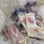 Kawaii Coral Velvet Comfy Cute Socks