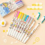 Cute Girl Double-Headed Marker Highlighter - Image 3