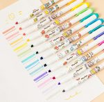 Cute Girl Double-Headed Marker Highlighter - Image 2