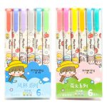 Cute Girl Double-Headed Marker Highlighter - Image 14
