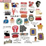 50pcs FRIENDS Series Stickers - Image 6