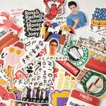 50pcs FRIENDS Series Stickers