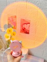 Kawaii Sunset Setting Sun Breaking Dawn Projection Night Light Dusk Atmosphere - Image 2