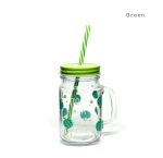 Fruit Day 450ML Mason Jar Glass with Straw - Image 6