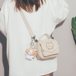 Bear Corduroy Cute Tote Messenger Bag - Image 14