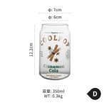 COOLPOP Can Shape Juice Milk Drink Glass Cup - Image 9