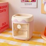 Piglet Cute large-capacity pen holder ins wind three-dimensional desktop stationery storage - Image 8