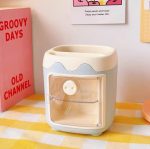 Piglet Cute large-capacity pen holder ins wind three-dimensional desktop stationery storage - Image 9
