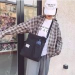 Fashion Leisure College Simple Tote Bag Shoulder Bag - Image 3