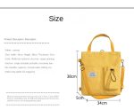 Fashion Leisure College Simple Tote Bag Shoulder Bag - Image 8
