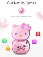 Hello Kitty Dual Sim Flip Mini Mobile Phone for Cute Girl Kid Mp3 - Image 21